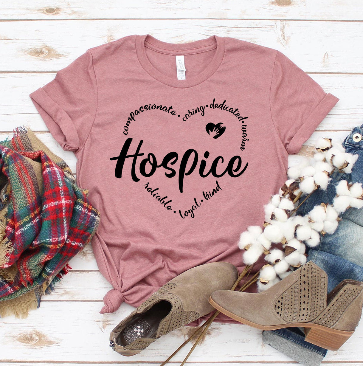 Hospice T-Shirt - Women’s Fashion - Women’s Clothing - Tops & Tees - T-Shirts