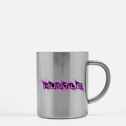 Hustle Gold & Silver Mug - Silver - Home & Garden - Kitchen Dining & Bar - Dinnerware