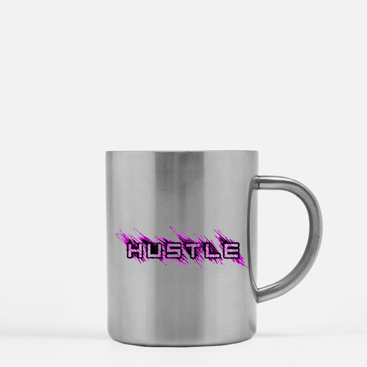 Hustle Gold & Silver Mug - Silver - Home & Garden - Kitchen Dining & Bar - Dinnerware