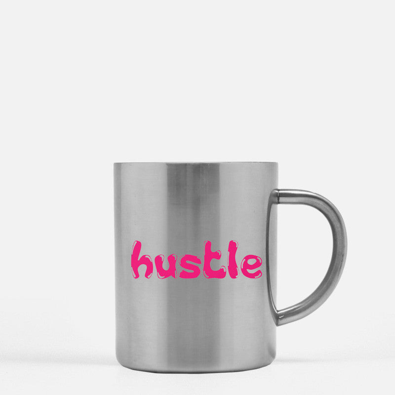Hustle Gold & Silver Mug - Silver - Home & Garden - Kitchen Dining & Bar - Dinnerware