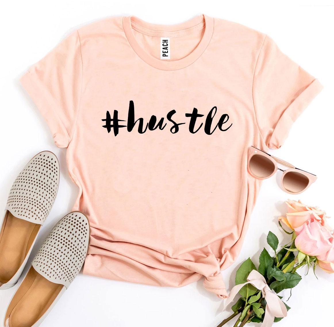 #Hustle T-Shirt - Women’s Fashion - Women’s Clothing - Tops & Tees - T-Shirts