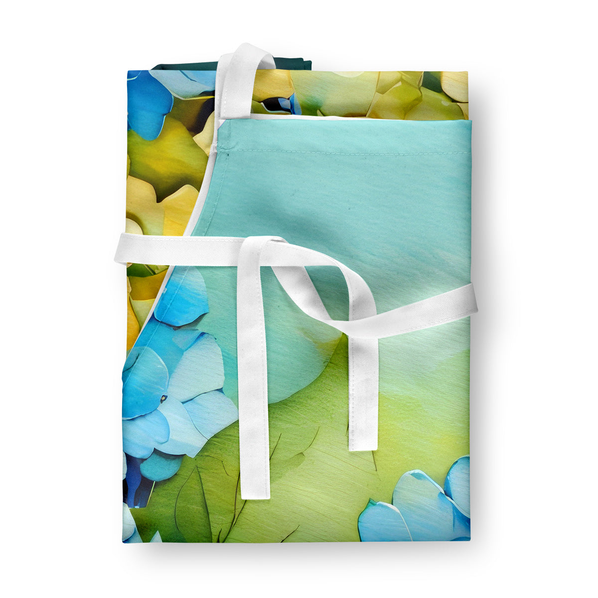 Hydrangeas in Watercolor Apron - One Color / One Size - Home & Garden - Kitchen Dining & Bar - Table Decoration &