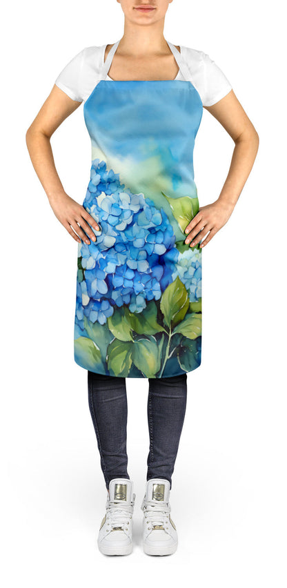 Hydrangeas in Watercolor Apron - One Color / One Size - Home & Garden - Kitchen Dining & Bar - Table Decoration &