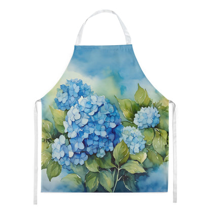 Hydrangeas in Watercolor Apron - One Color / One Size - Home & Garden - Kitchen Dining & Bar - Table Decoration &