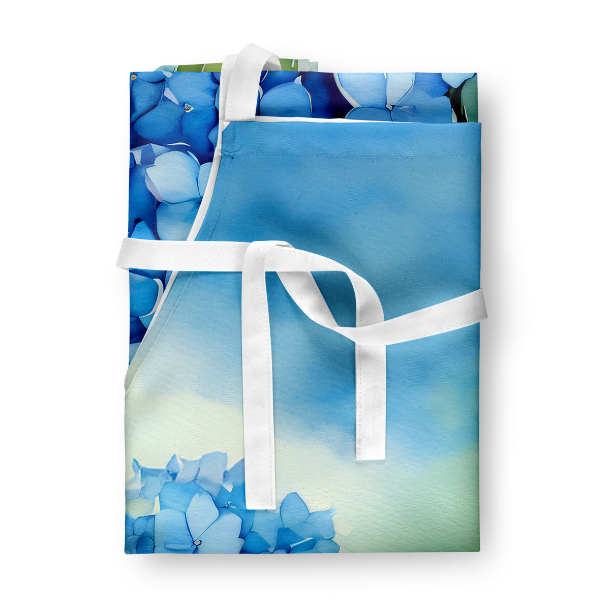 Hydrangeas in Watercolor Apron - One Color / One Size - Home & Garden - Kitchen Dining & Bar - Table Decoration &