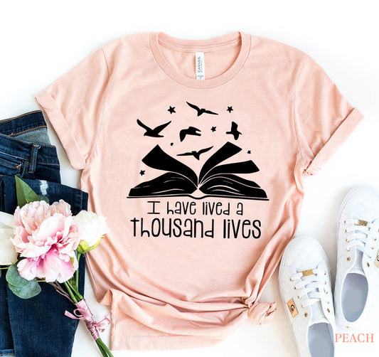 I Have Lived a Thousand Lives T-Shirt - Women’s Fashion - Women’s Clothing - Tops & Tees - T-Shirts
