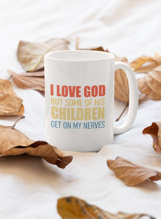 I Love God but Mug - One Color / One Size - Home & Garden - Kitchen Dining & Bar - Coffeeware