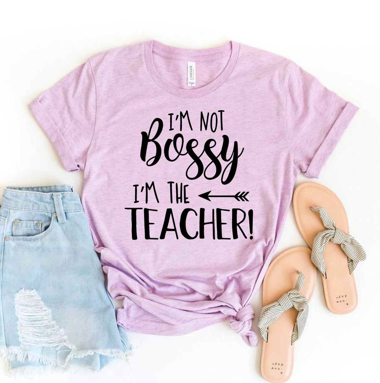 I’m Not Bossy I’m the Teacher T-Shirt - Women’s Fashion - Women’s Clothing - Tops & Tees - T-Shirts