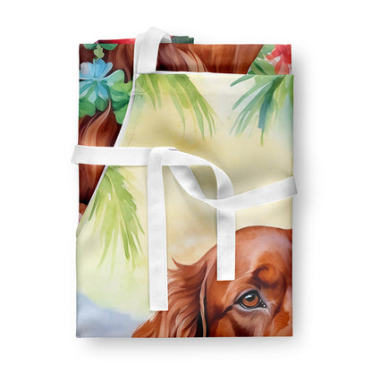 Irish Setter Luau Apron - One Color / One Size - Home & Garden - Kitchen Dining & Bar - Table Decoration & Accessories