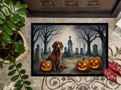 Irish Setter Spooky Halloween Doormat - One Color / One Size - Home & Garden - Home Textile - Carpets & Rugs