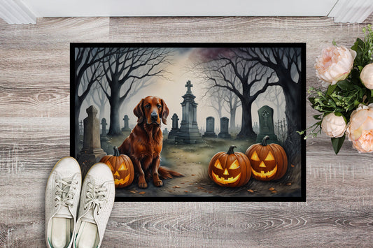 Irish Setter Spooky Halloween Doormat - One Color / One Size - Home & Garden - Home Textile - Carpets & Rugs