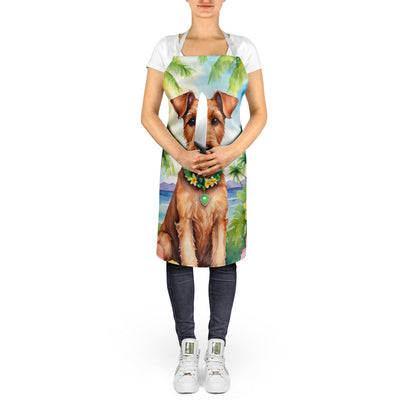Irish Terrier Luau Apron - One Color / One Size - Home & Garden - Kitchen Dining & Bar - Table Decoration & Accessories