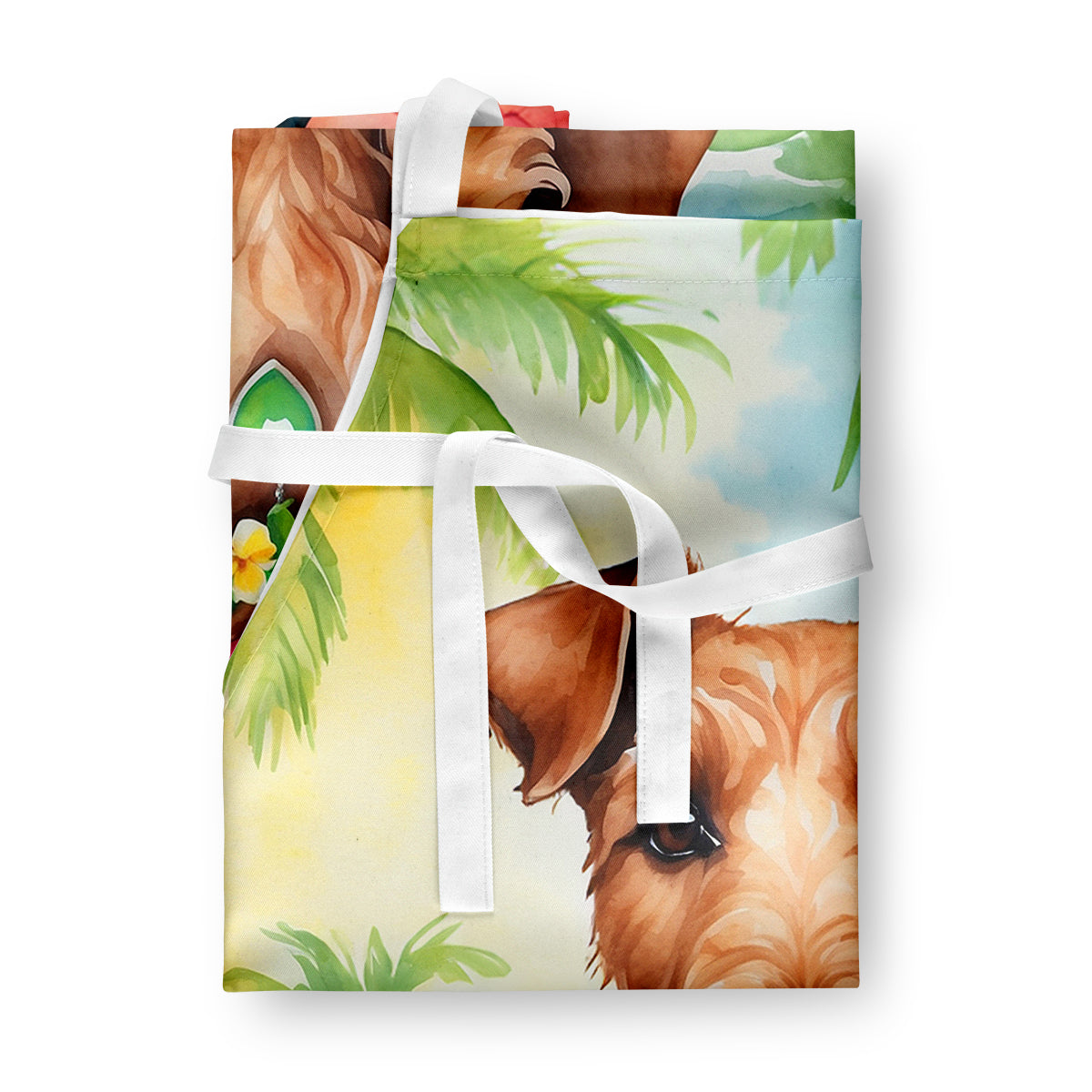 Irish Terrier Luau Apron - One Color / One Size - Home & Garden - Kitchen Dining & Bar - Table Decoration & Accessories