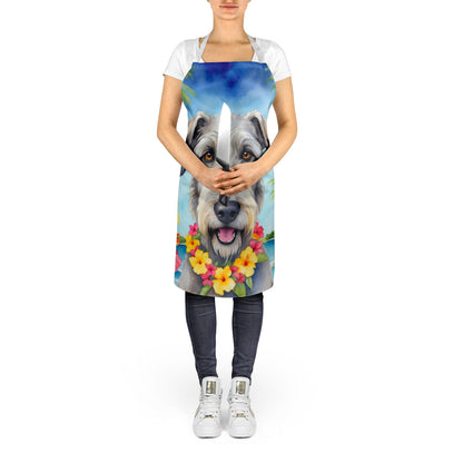 Irish Wolfhound Luau Apron - One Color / One Size - Home & Garden - Kitchen Dining & Bar - Table Decoration &