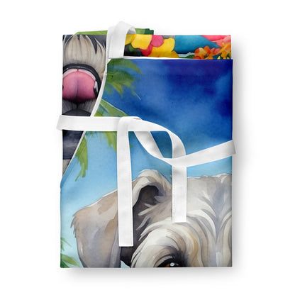 Irish Wolfhound Luau Apron - One Color / One Size - Home & Garden - Kitchen Dining & Bar - Table Decoration &