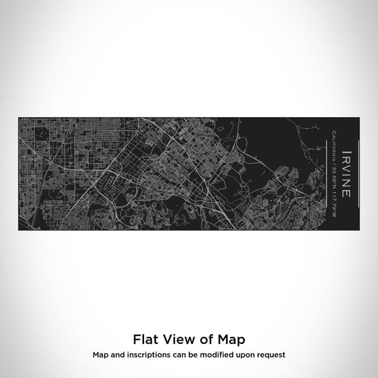 Irvine - California Map Insulated Cup in Matte Black - Drinkware