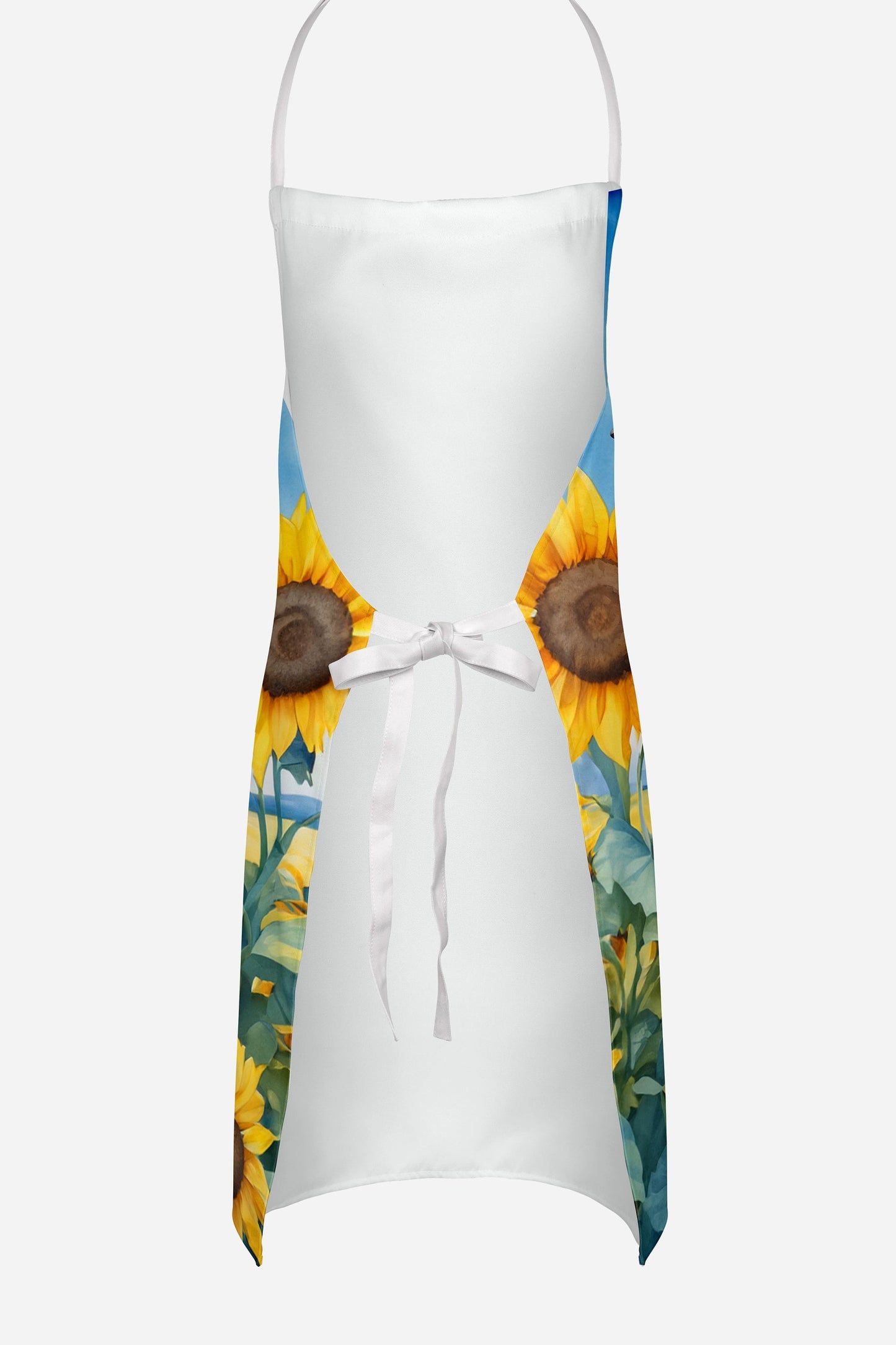 Italian Greyhound in Sunflowers Apron - One Color / One Size - Home & Garden - Kitchen Dining & Bar - Table Decoration