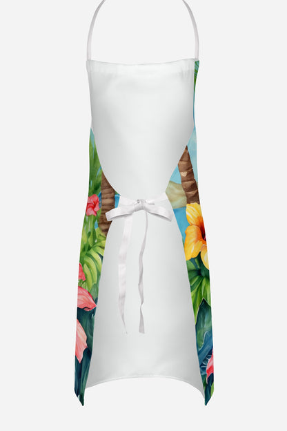 Italian Greyhound Luau Apron - One Color / One Size - Home & Garden - Kitchen Dining & Bar - Table Decoration &