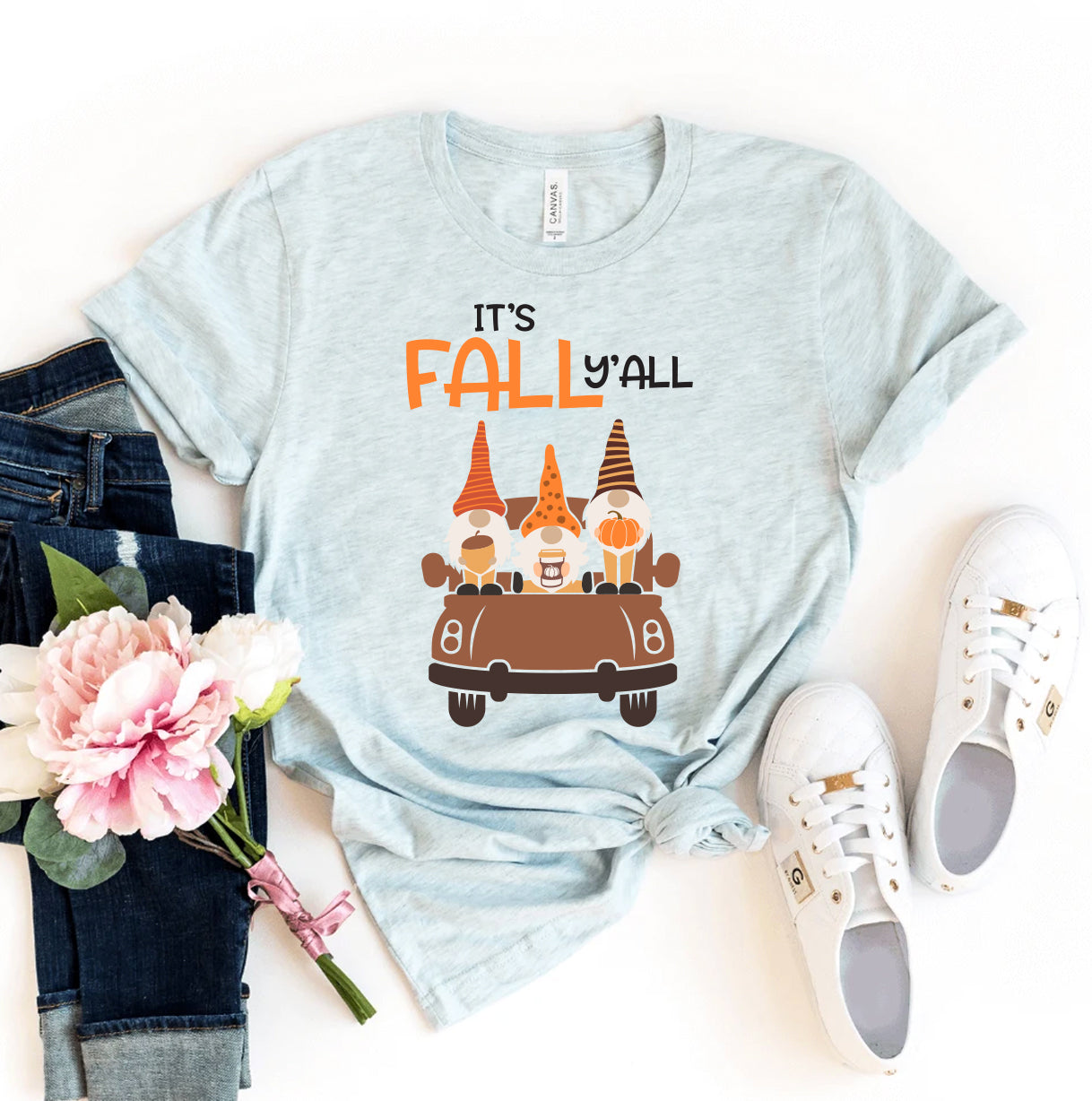 It’s Fall Y’all T-Shirt - Women’s Fashion - Women’s Clothing - Tops & Tees - T-Shirts
