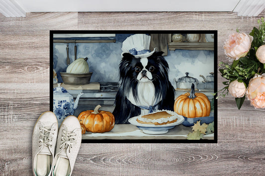 Japanese Chin Fall Kitchen Pumpkins Doormat - One Color / One Size - Home & Garden - Home Textile - Carpets & Rugs