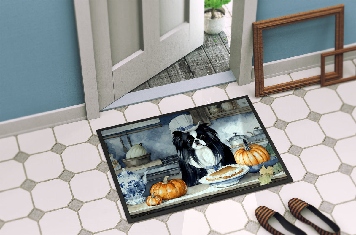 Japanese Chin Fall Kitchen Pumpkins Doormat - One Color / One Size - Home & Garden - Home Textile - Carpets & Rugs