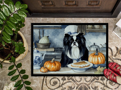 Japanese Chin Fall Kitchen Pumpkins Doormat - One Color / One Size - Home & Garden - Home Textile - Carpets & Rugs
