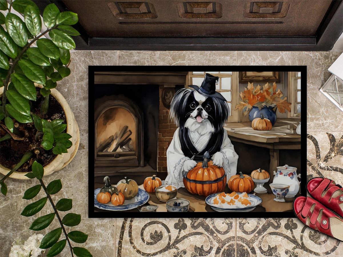 Japanese Chin Fall Kitchen Pumpkins Doormat - One Color / One Size - Home & Garden - Home Textile - Carpets & Rugs