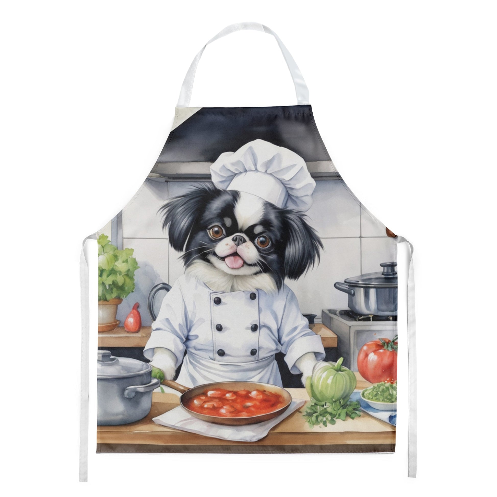 Japanese Chin the Chef Apron - One Color / One Size - Home & Garden - Kitchen Dining & Bar - Table Decoration &