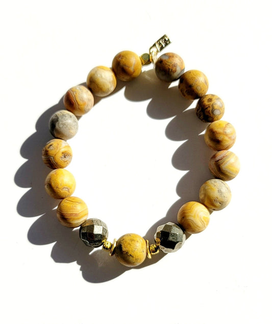 Jasper Bracelets - Gold plated - Jewelry & Accessories - Bracelets & Bangles - Strand Bracelets