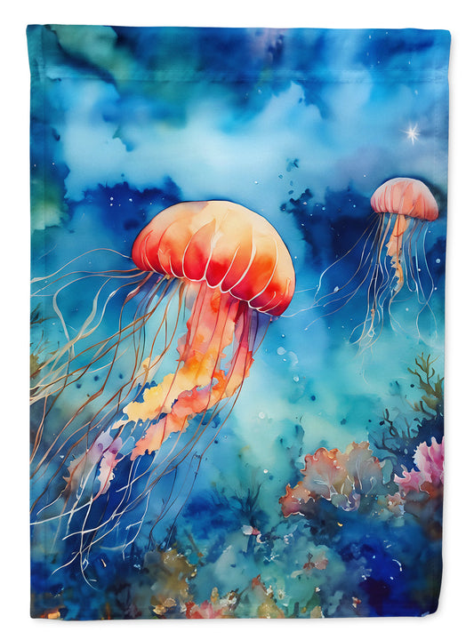 Jellyfish Garden Flag - One Color / One Size - Home & Garden - Home Decor - Flags Banners & Accessories