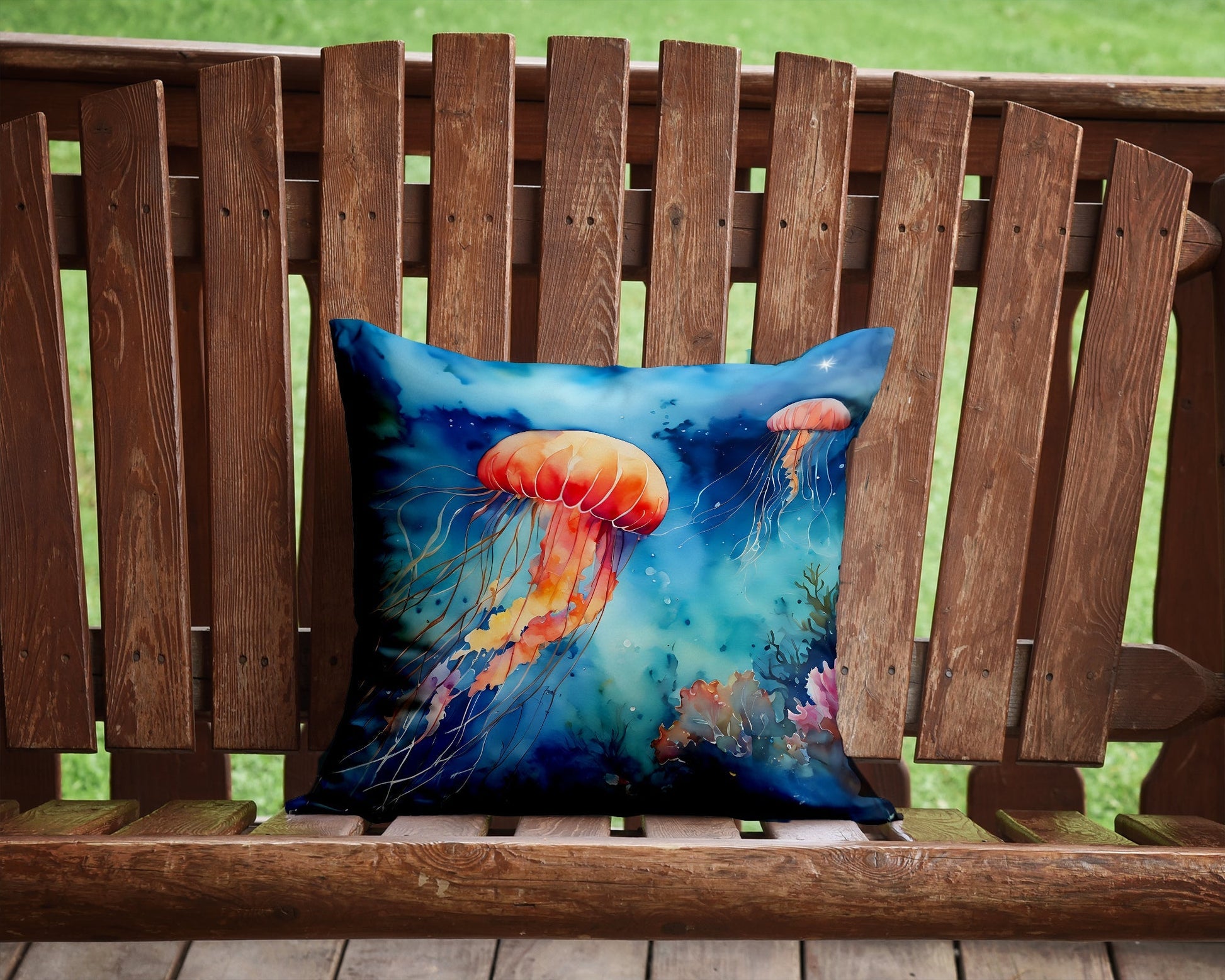 Jellyfish Throw Pillow - One Color / One Size - Home & Garden - Home Textile - Pillows