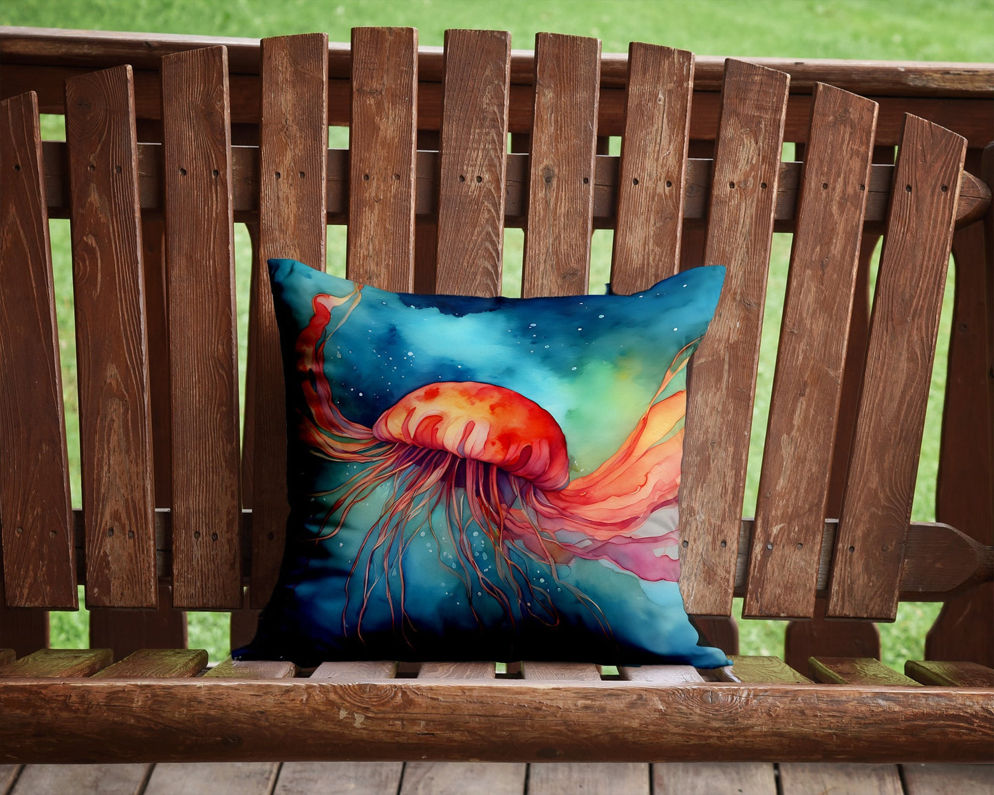 Jellyfish Throw Pillow - One Color / One Size - Home & Garden - Home Textile - Pillows