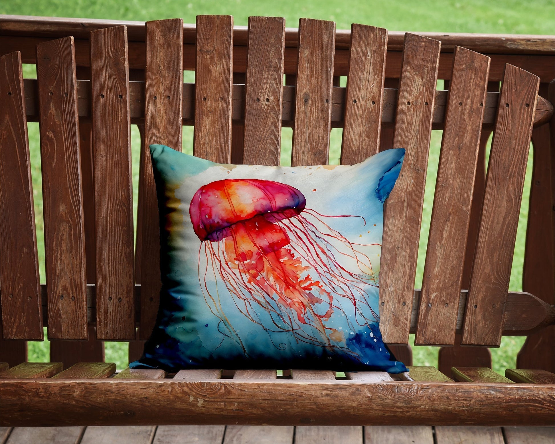 Jellyfish Throw Pillow - One Color / One Size - Home & Garden - Home Textile - Pillows