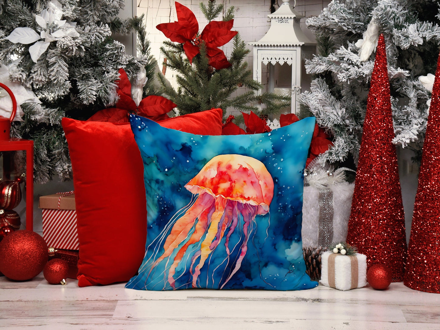 Jellyfish Throw Pillow - One Color / One Size - Home & Garden - Home Textile - Pillows
