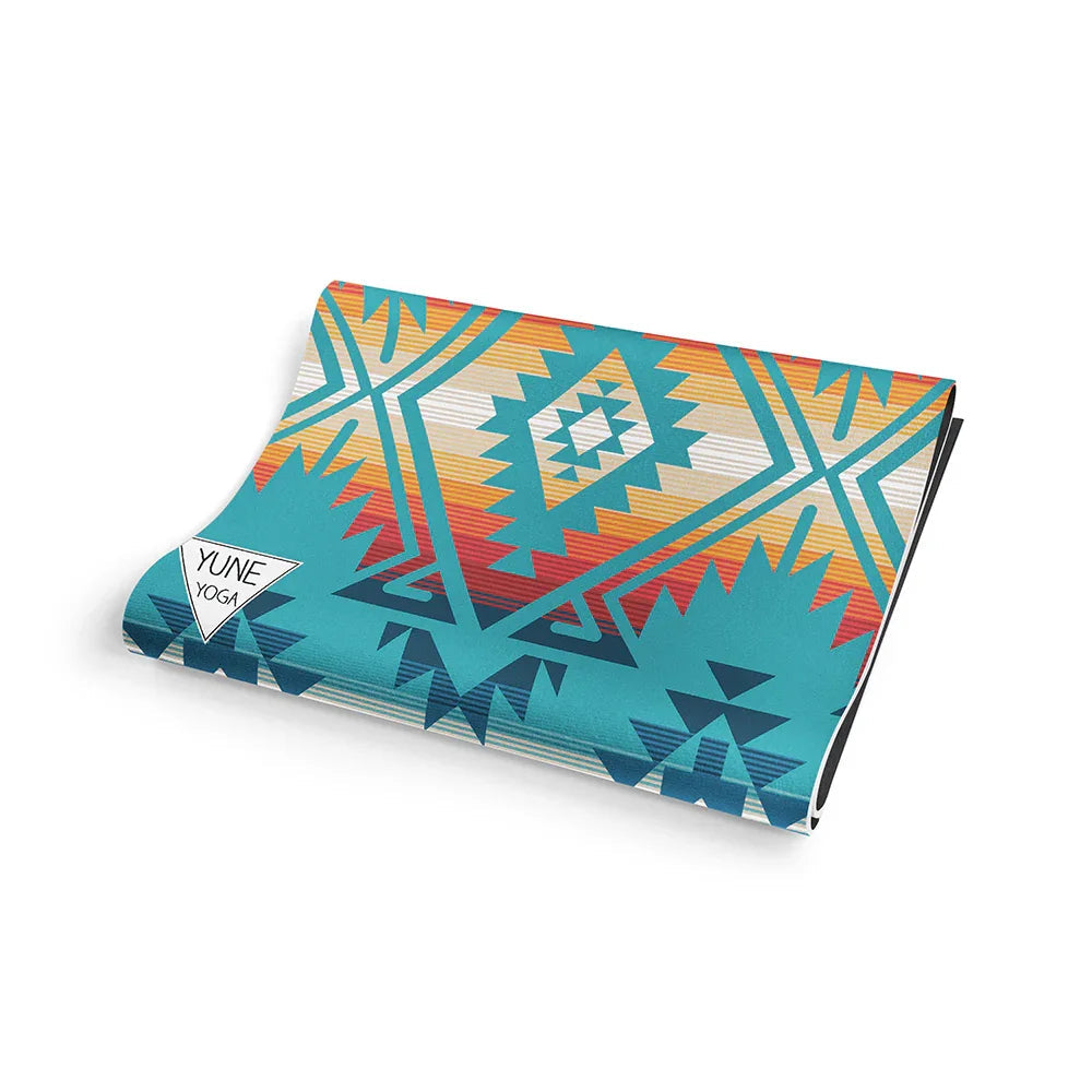 Jerome Turquoise Yoga Mat – 6 Mm Extra Thick Double-Sided Non-Slip - One Color / One Size - Sports & Entertainment