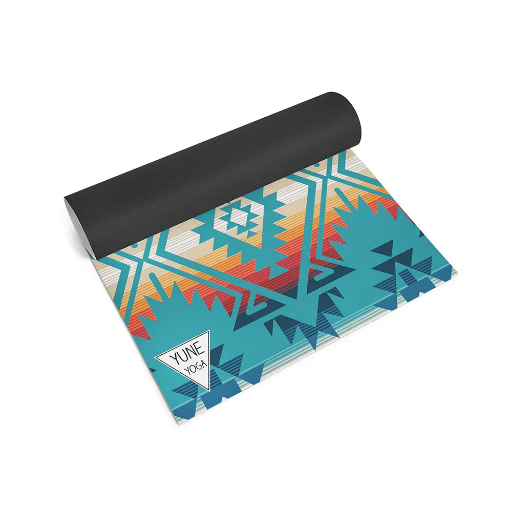 Jerome Turquoise Yoga Mat – 6 Mm Extra Thick Double-Sided Non-Slip - One Color / One Size - Sports & Entertainment