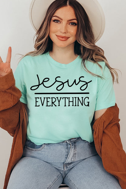 Jesus Everything T-Shirt - Women’s Fashion - Women’s Clothing - Tops & Tees - T-Shirts