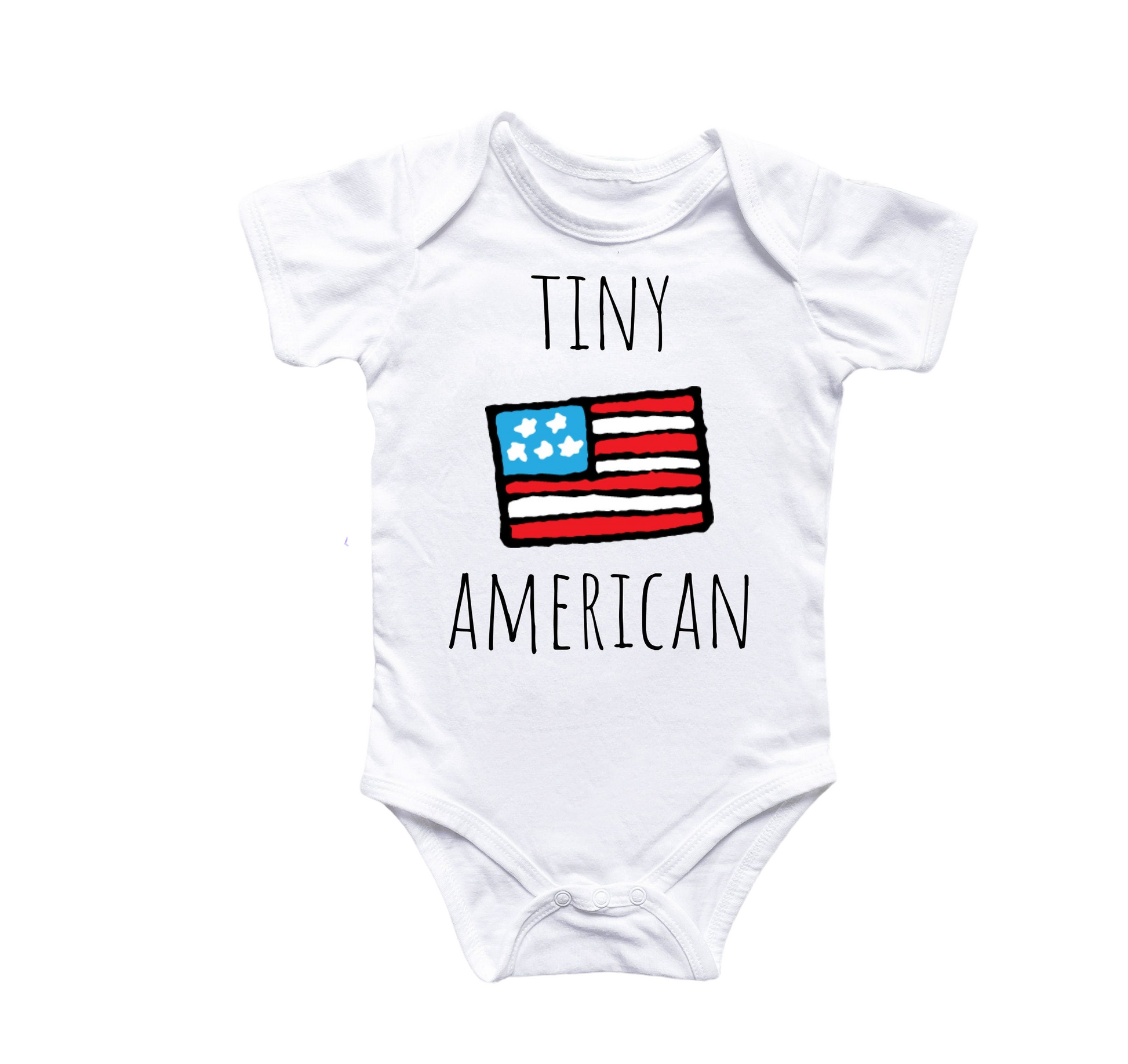 July 4th Patriotic - Baby Boy Girl Clothes Infant Bodysuit Funny Cute Newborn - Kids & Babies - Mother & Kids - Boys’