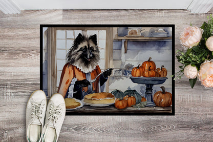 Keeshond Fall Kitchen Pumpkins Doormat - One Color / One Size - Home & Garden - Home Textile - Carpets & Rugs
