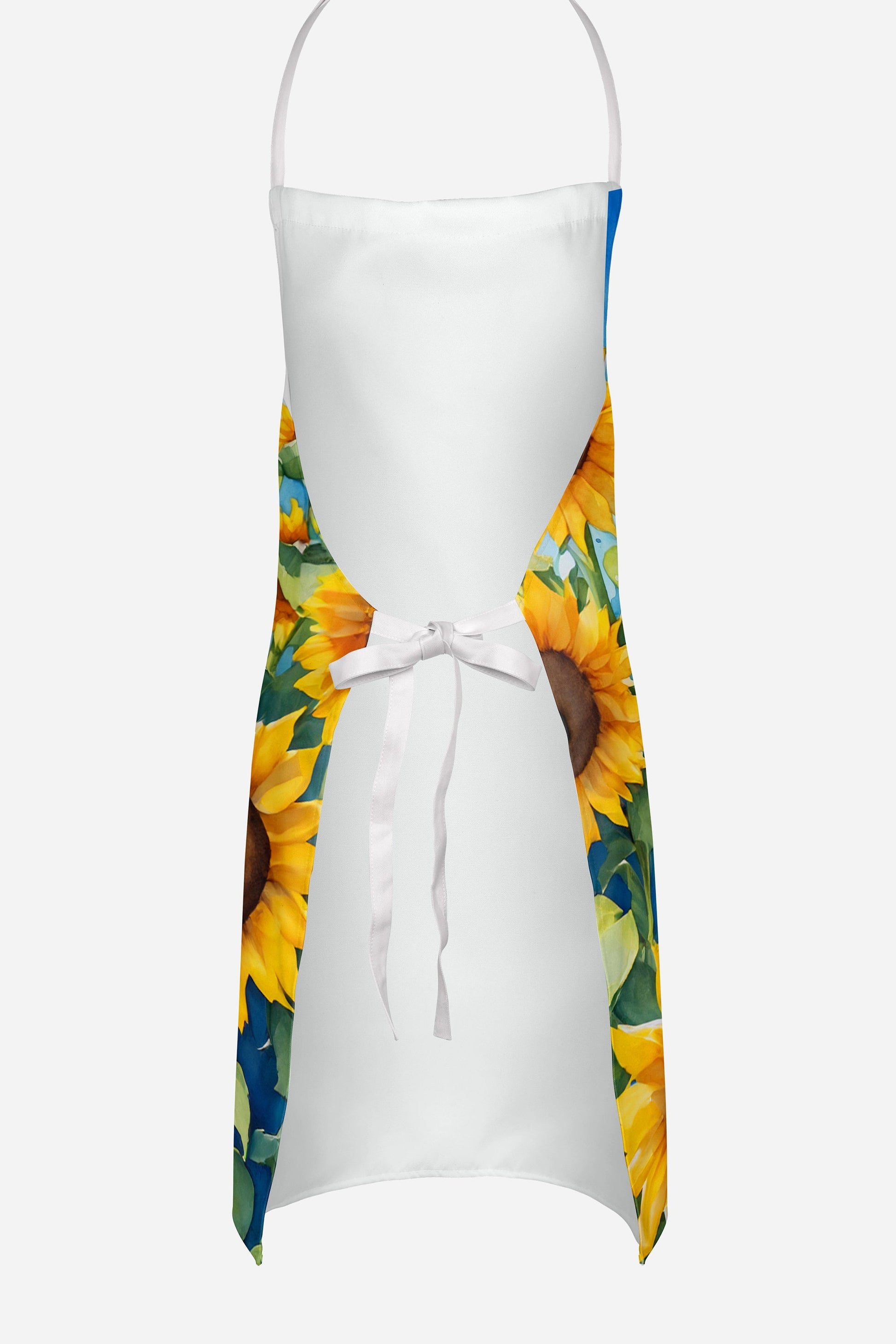 Keeshond in Sunflowers Apron - One Color / One Size - Home & Garden - Kitchen Dining & Bar - Table Decoration &