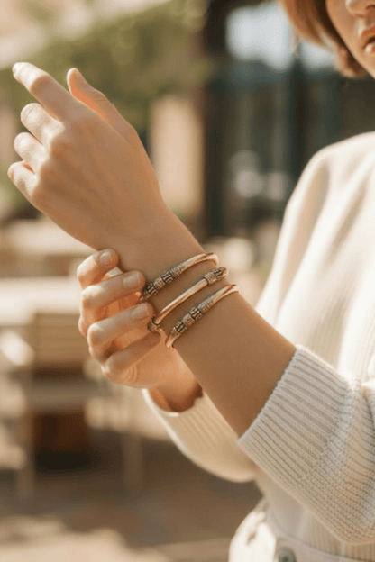 Khuul Khal Semi-Cuff - Jewelry & Accessories - Bracelets & Bangles - Cuff Bracelets