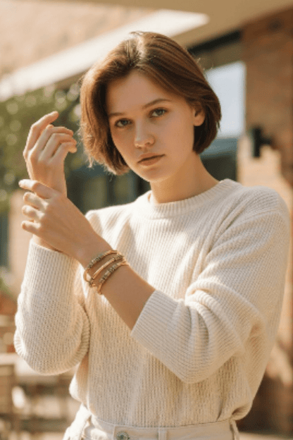 Khuul Khal Semi-Cuff - Jewelry & Accessories - Bracelets & Bangles - Cuff Bracelets