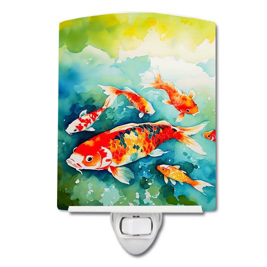Koi Fish Ceramic Night Light - One Color / One Size - Home & Garden - Home Improvement - Lights & Lighting - Night
