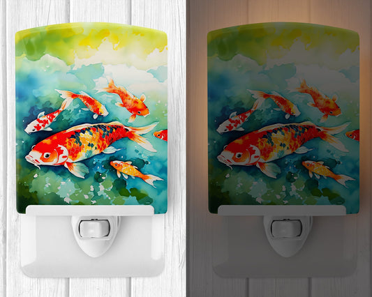 Koi Fish Ceramic Night Light - One Color / One Size - Home & Garden - Home Improvement - Lights & Lighting - Night