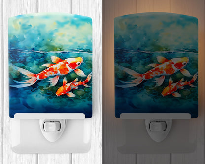 Koi Fish Ceramic Night Light - One Color / One Size - Home & Garden - Home Improvement - Lights & Lighting - Night