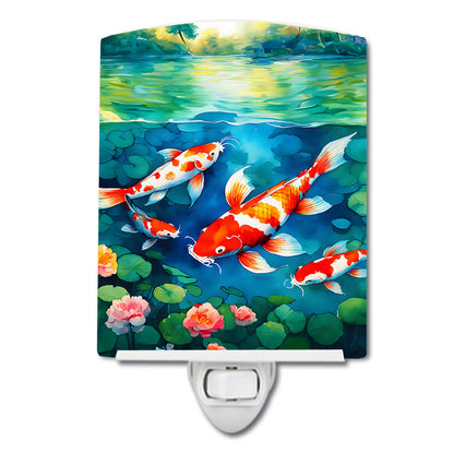 Koi Fish Ceramic Night Light - One Color / One Size - Home & Garden - Home Improvement - Lights & Lighting - Night