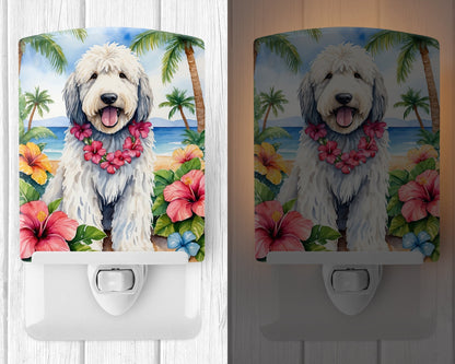Komondor Luau Ceramic Night Light - One Color / One Size - Home & Garden - Home Improvement - Lights & Lighting - Night