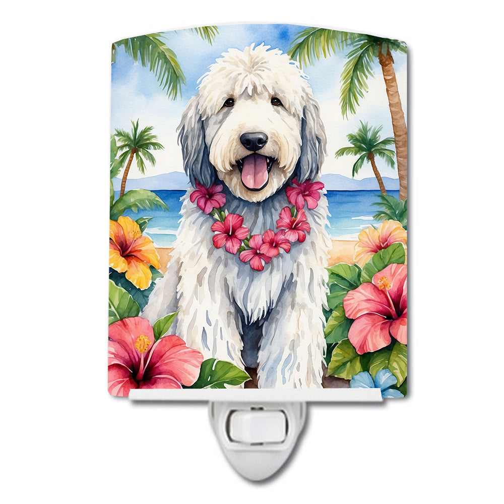 Komondor Luau Ceramic Night Light - One Color / One Size - Home & Garden - Home Improvement - Lights & Lighting - Night