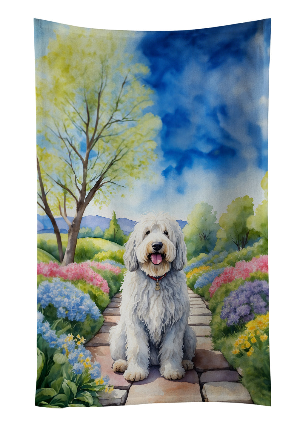 Komondor Spring Path Kitchen Towel - One Color / One Size - Home & Garden - Home Textile - Towels
