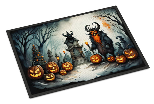 Krampus the Christmas Demon Spooky Halloween Doormat - One Color / One Size - Home & Garden - Home Textile - Carpets &